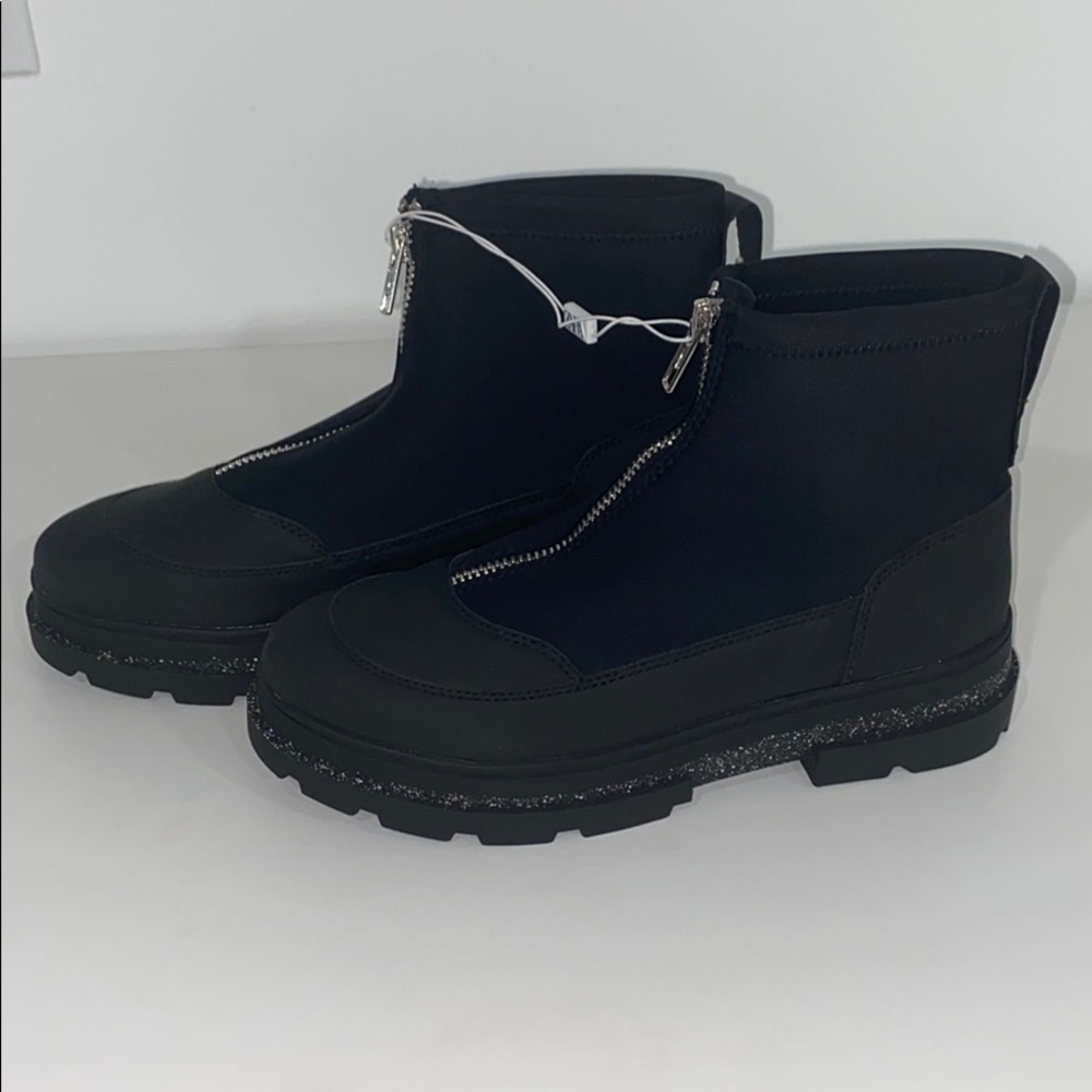 Zara Girls Ankle Zip Up Boots -NWT